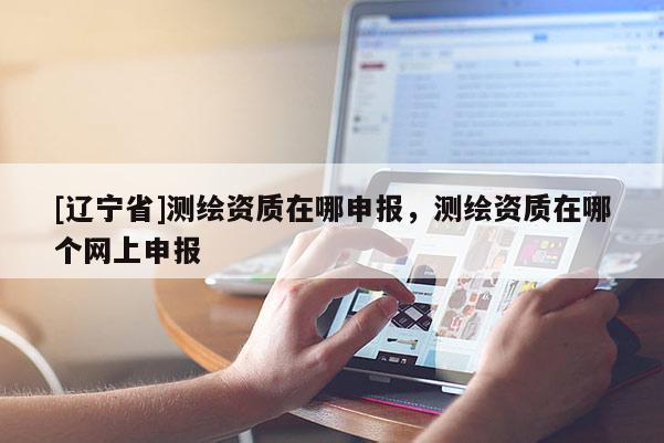 [辽宁省]测绘资质在哪申报，测绘资质在哪个网上申报