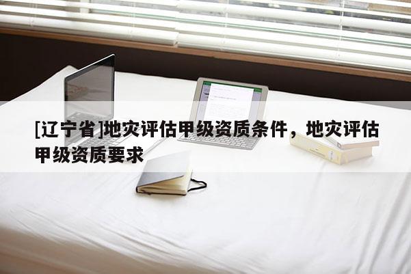 [辽宁省]地灾评估甲级资质条件，地灾评估甲级资质要求