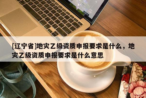 [辽宁省]地灾乙级资质申报要求是什么，地灾乙级资质申报要求是什么意思