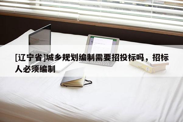 [辽宁省]城乡规划编制需要招投标吗，招标人必须编制