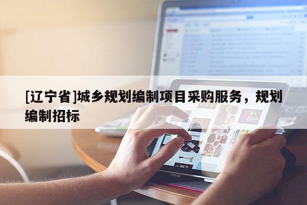 [辽宁省]城乡规划编制项目采购服务，规划编制招标