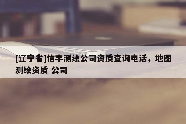 [辽宁省]信丰测绘公司资质查询电话，地图测绘资质 公司