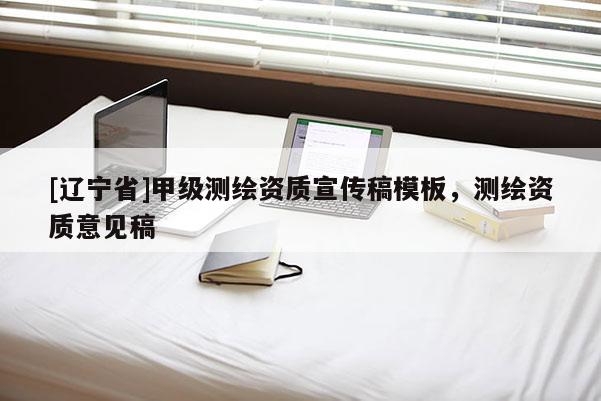 [辽宁省]甲级测绘资质宣传稿模板，测绘资质意见稿