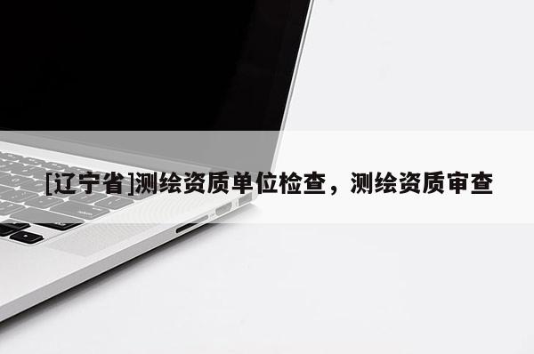 [辽宁省]测绘资质单位检查，测绘资质审查