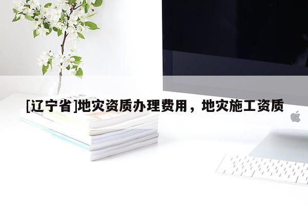 [辽宁省]地灾资质办理费用，地灾施工资质