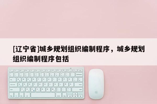 [辽宁省]城乡规划组织编制程序，城乡规划组织编制程序包括