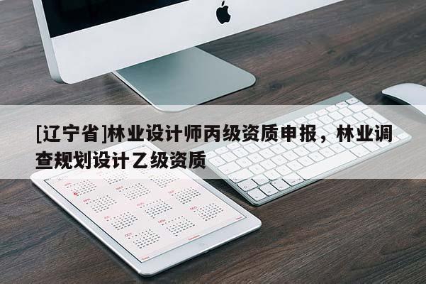 [辽宁省]林业设计师丙级资质申报，林业调查规划设计乙级资质