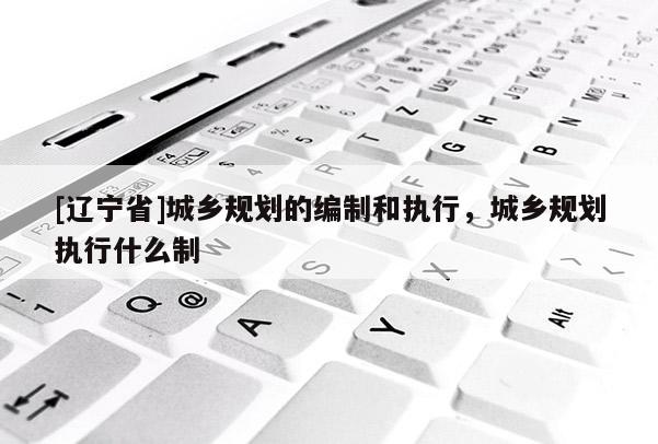 [辽宁省]城乡规划的编制和执行，城乡规划执行什么制