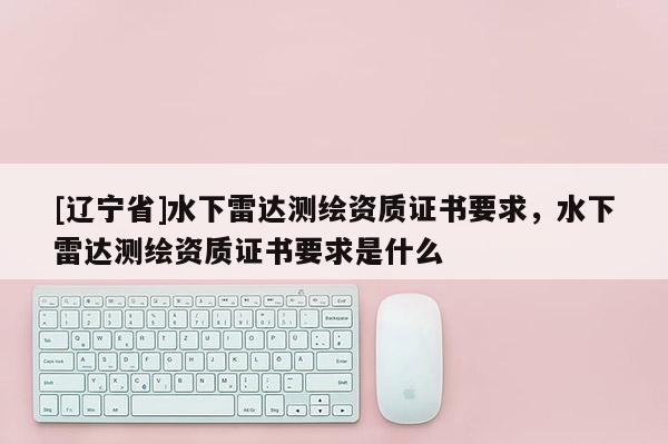 [辽宁省]水下雷达测绘资质证书要求，水下雷达测绘资质证书要求是什么