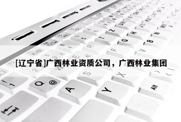 [辽宁省]广西林业资质公司，广西林业集团