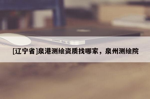 [辽宁省]泉港测绘资质找哪家，泉州测绘院