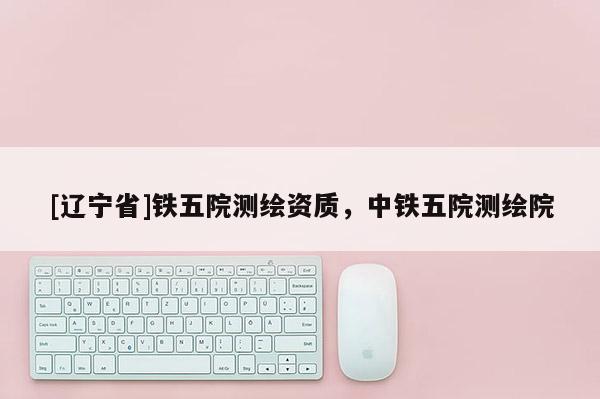 [辽宁省]铁五院测绘资质，中铁五院测绘院