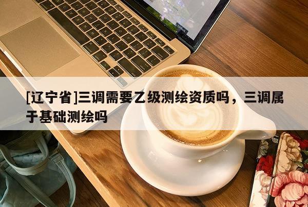 [辽宁省]三调需要乙级测绘资质吗，三调属于基础测绘吗