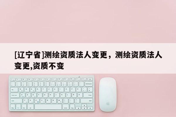 [辽宁省]测绘资质法人变更，测绘资质法人变更,资质不变