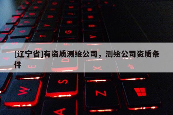 [辽宁省]有资质测绘公司，测绘公司资质条件