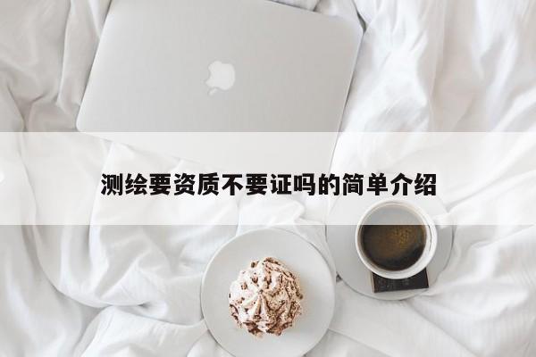 测绘要资质不要证吗的简单介绍