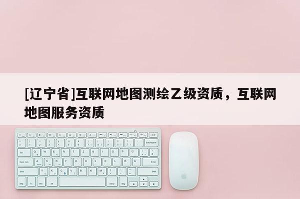 [辽宁省]互联网地图测绘乙级资质，互联网地图服务资质