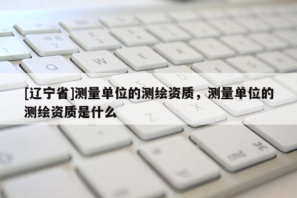 [辽宁省]测量单位的测绘资质，测量单位的测绘资质是什么