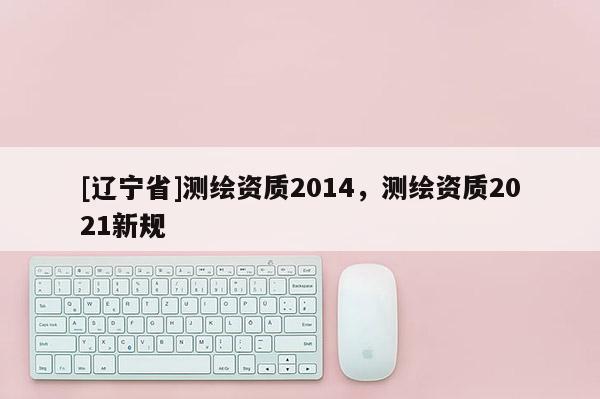 [辽宁省]测绘资质2014，测绘资质2021新规