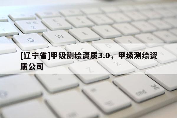 [辽宁省]甲级测绘资质3.0，甲级测绘资质公司