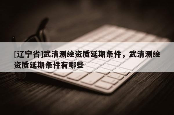 [辽宁省]武清测绘资质延期条件，武清测绘资质延期条件有哪些