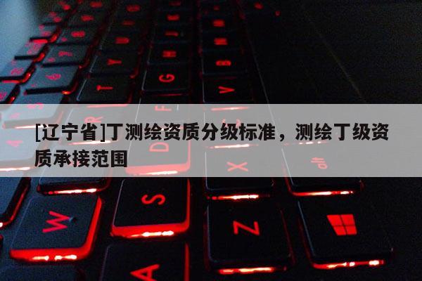[辽宁省]丁测绘资质分级标准，测绘丁级资质承接范围