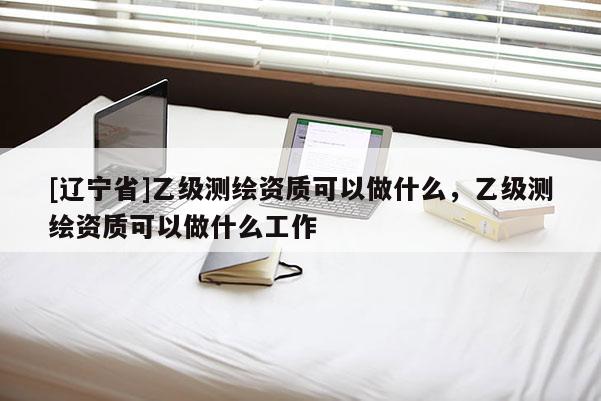 [辽宁省]乙级测绘资质可以做什么，乙级测绘资质可以做什么工作