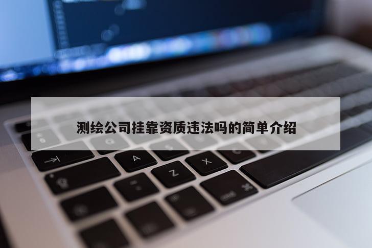 测绘公司挂靠资质违法吗的简单介绍