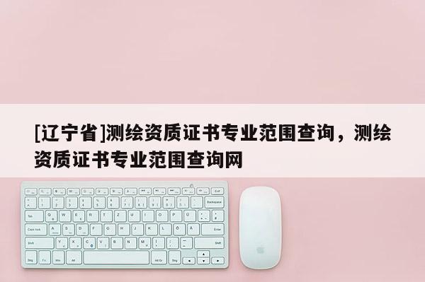 [辽宁省]测绘资质证书专业范围查询，测绘资质证书专业范围查询网