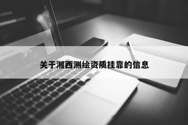 关于湘西测绘资质挂靠的信息