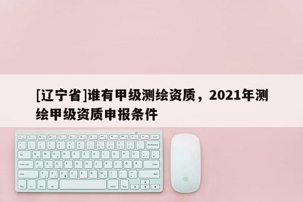 [辽宁省]谁有甲级测绘资质，2021年测绘甲级资质申报条件