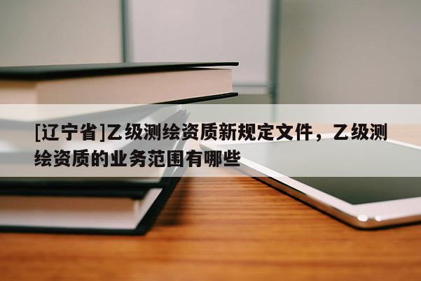 [辽宁省]乙级测绘资质新规定文件，乙级测绘资质的业务范围有哪些