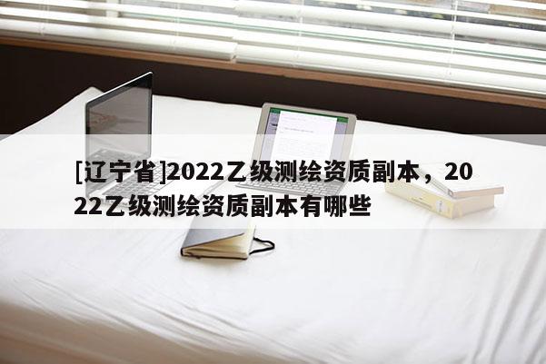 [辽宁省]2022乙级测绘资质副本，2022乙级测绘资质副本有哪些