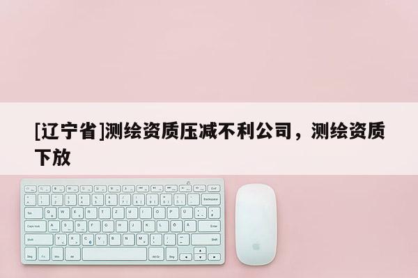 [辽宁省]测绘资质压减不利公司，测绘资质下放