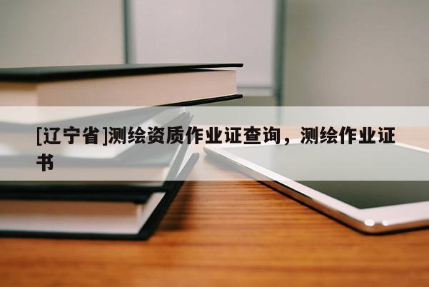 [辽宁省]测绘资质作业证查询，测绘作业证书