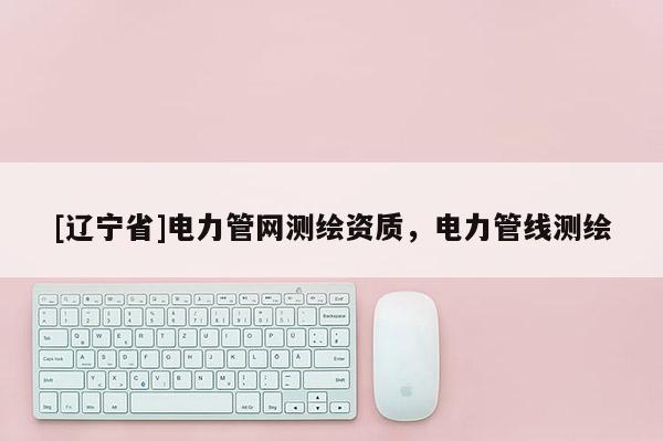 [辽宁省]电力管网测绘资质，电力管线测绘