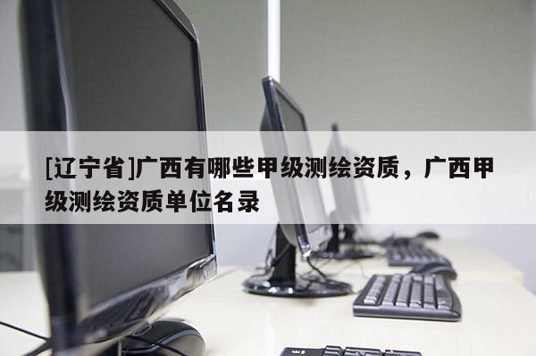 [辽宁省]广西有哪些甲级测绘资质，广西甲级测绘资质单位名录