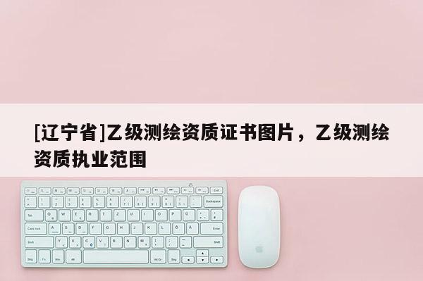 [辽宁省]乙级测绘资质证书图片，乙级测绘资质执业范围