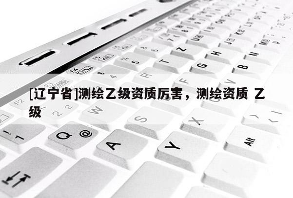 [辽宁省]测绘乙级资质厉害，测绘资质 乙级