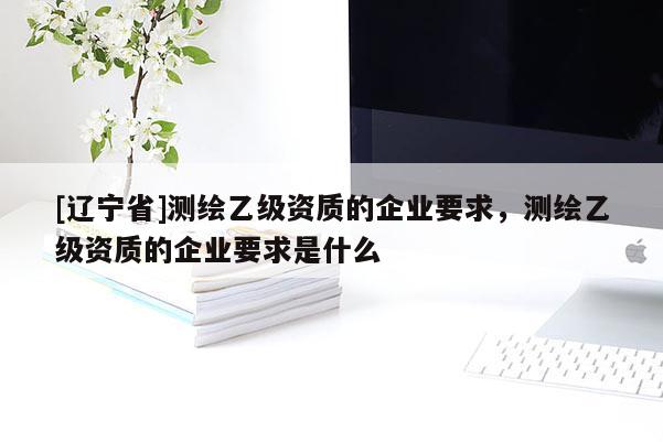 [辽宁省]测绘乙级资质的企业要求，测绘乙级资质的企业要求是什么
