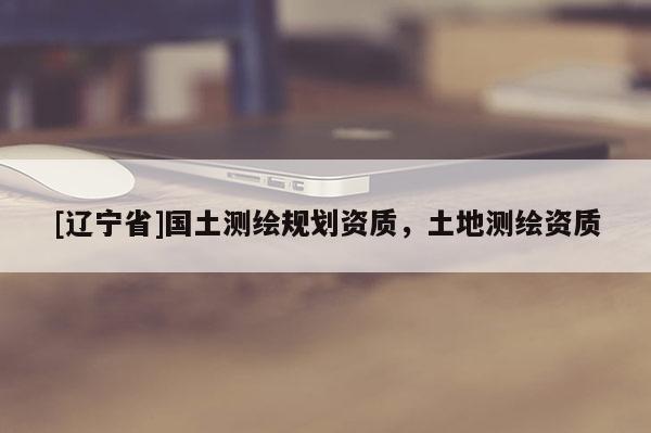 [辽宁省]国土测绘规划资质，土地测绘资质