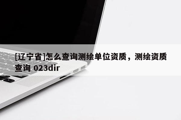 [辽宁省]怎么查询测绘单位资质，测绘资质查询 023dir
