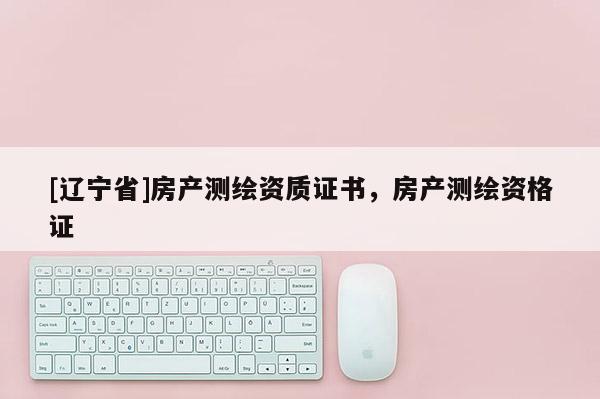 [辽宁省]房产测绘资质证书，房产测绘资格证