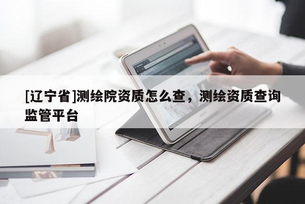 [辽宁省]测绘院资质怎么查，测绘资质查询监管平台