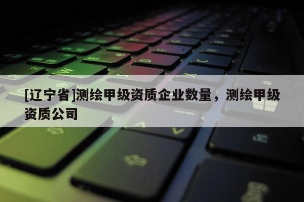 [辽宁省]测绘甲级资质企业数量，测绘甲级资质公司