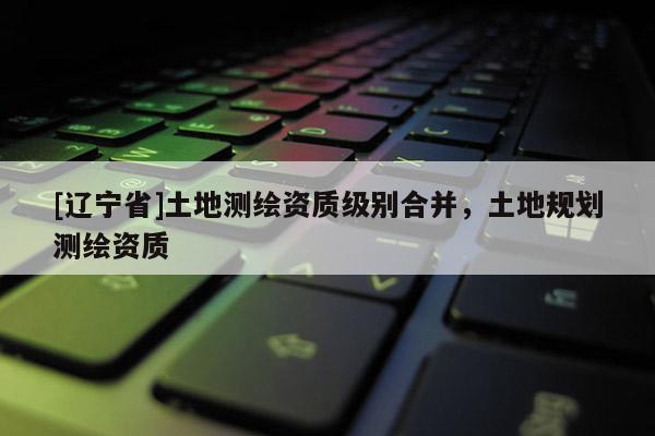 [辽宁省]土地测绘资质级别合并，土地规划测绘资质