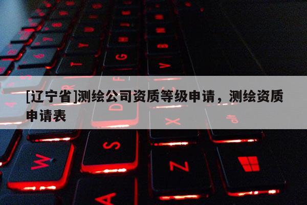 [辽宁省]测绘公司资质等级申请，测绘资质申请表