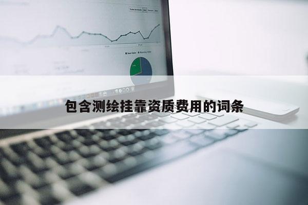 包含测绘挂靠资质费用的词条
