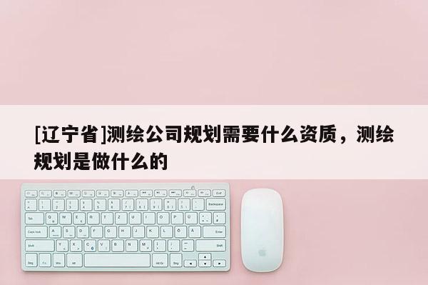 [辽宁省]测绘公司规划需要什么资质，测绘规划是做什么的
