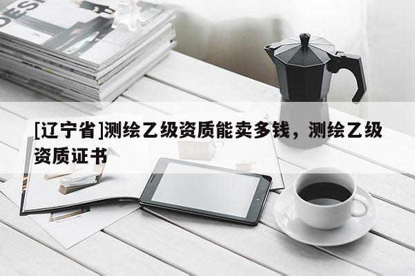[辽宁省]测绘乙级资质能卖多钱，测绘乙级资质证书